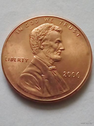США 1 цент 2006 г.(2)