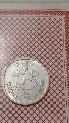 Финляндия 1 марка 1967