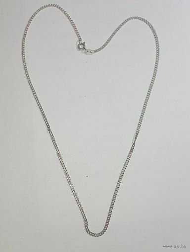 Распродажа серебра 14 лотов с рубля !!! Цепочка серебряная 925 проба .