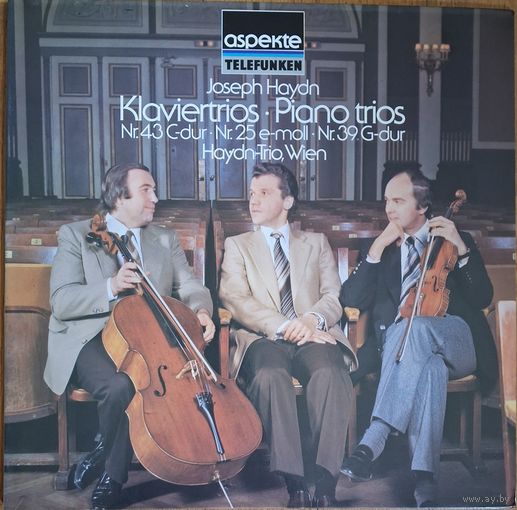 Joseph Haydn / Haydn-Trio, Wien, Heinz Medjimorec, Michael Schnitzler, Walther Schulz – Klaviertrios - Piano Trios Nr. 43 C-dur - Nr. 25 E-moll - Nr. 39 G-dur