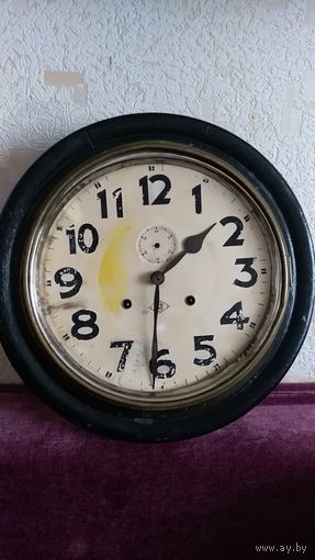 Часы большие настенные старинные японские