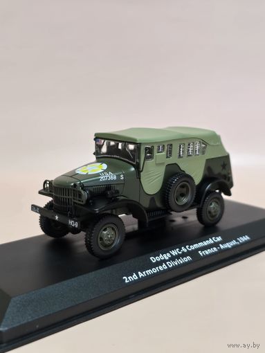 Dodge WC-6  от DeAgostini масштаб 1:43