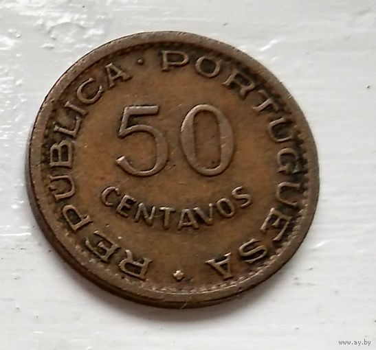 Ангола 50 сентаво, 1953 2-12-36