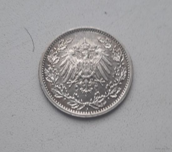 1/2 марки 1917(А) года Германия.