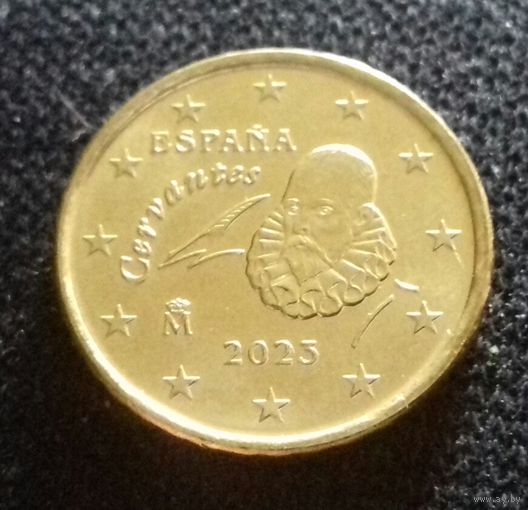10 евроцентов, Испания 2023 г., AU