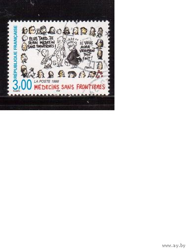 Франция-1998 (Мих.3348) , гаш.,