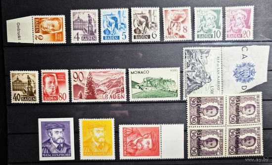 Лот разные марки 3