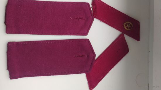 Погоны шинельные 60 годов байковве петлицы сукно