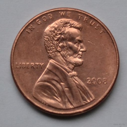 США, 1 цент 2008 г.