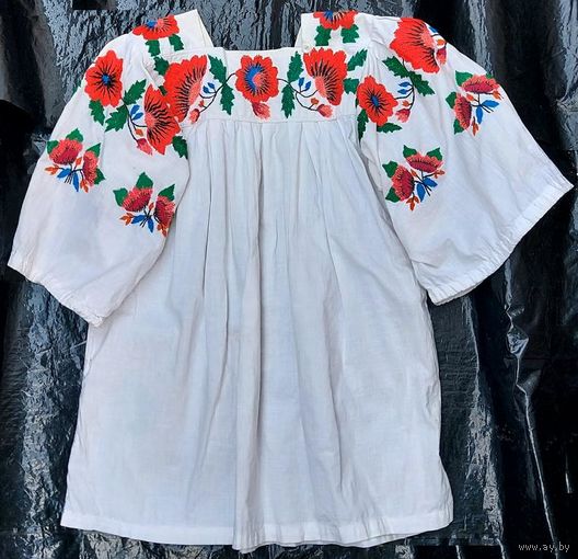 Сорочка/блузка белорусская традиционная (вышиванка), к. 1930-х гг.