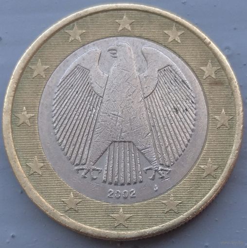 Германия 1 евро 2002 J. Возможен обмен