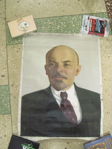 Портрет Ленина 60х80 см. ХФ СССР. Автор Гичко Л.И.