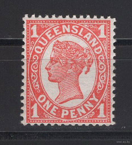 1907 Квинсленд /Queensland** 1 penny Queen Victoria (SG 288)