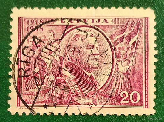 Латвия 1938. Президент Карлис Улманис