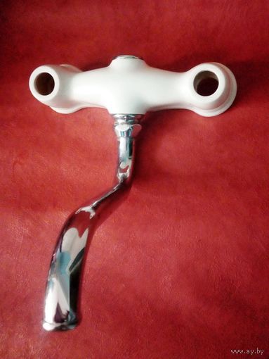 Ретро смеситель СССР фарфоровый фаянсовый для декора или по назначению