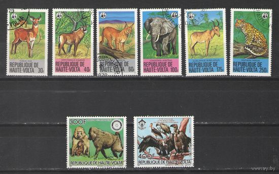 Верхняя Вольта 1979г. Фауна (WWF).