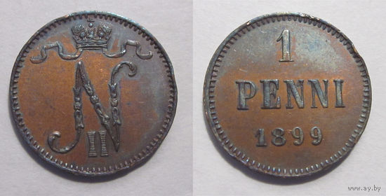 1 пенни 1899