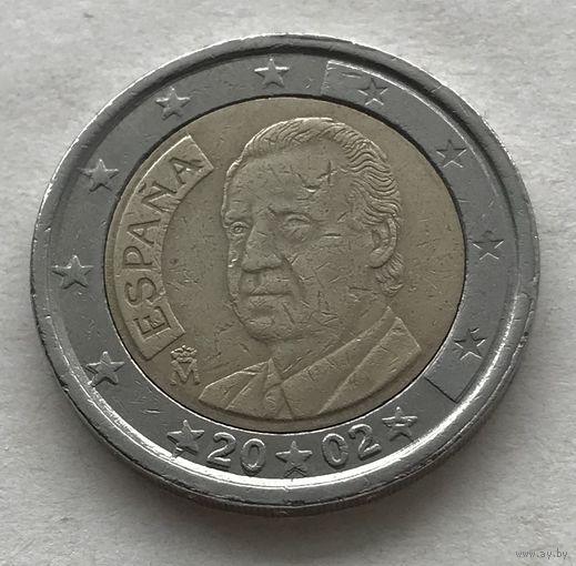 Испания 2 евро 2002 Хуан Карлос I (Король Испании)