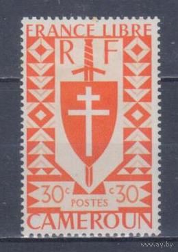 [2201] Французские колонии. Камерун 1942. Свободная Франция.30с. МН