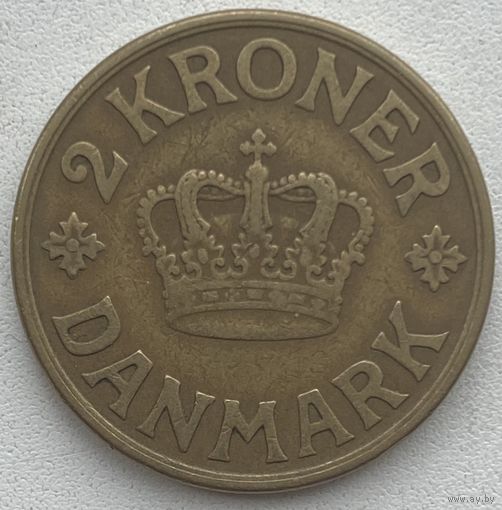 Дания 2 кроны 1926 г.