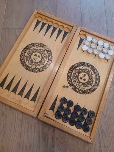 Нарды. Настольные игры. СССР