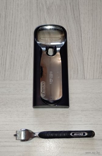 Подставка и станок Gillette Mach 3.
