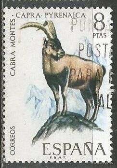 Испания. Пиренейский козёл. 1971г. Mi#1935.