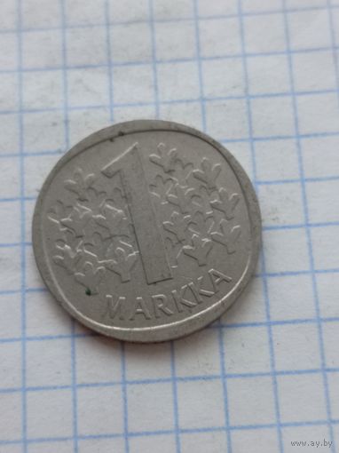 1 марка 1974 года