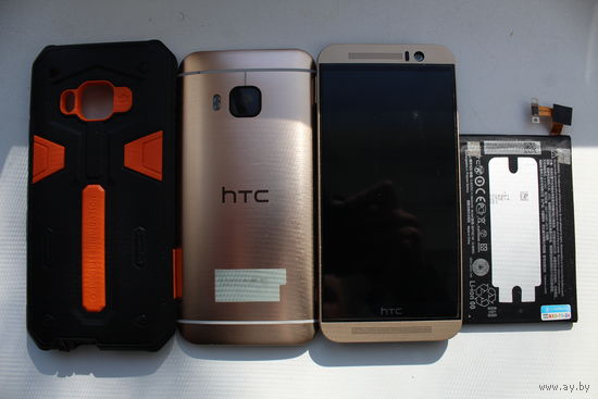 Телефон HTC M9U на запчасти плюс два аккумулятора