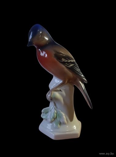 С РУБЛЯ! UnterWeissBach Фарфоровая статуэтка Птичка Германия