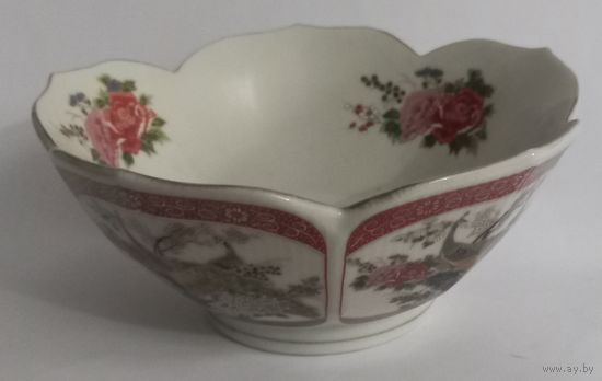 Чаша лотос ваза фарфор Япония