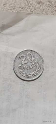 Польша 20 грош 1976