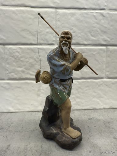 Статуэтка  РЫБАК КИТАЕЦ.    Распродажа коллекции!!!