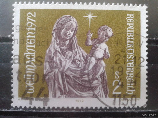 Австрия 1972 Рождество, скульптура