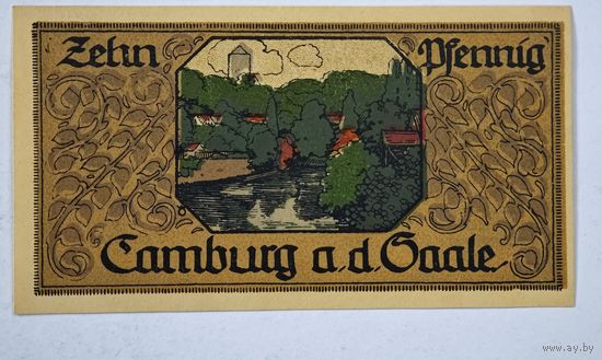 1921 год 10 пфеннигов Германия нотгельд