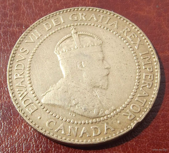 Канада. 1 цент 1909