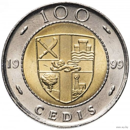 Гана 100 седи, 1999 UNC