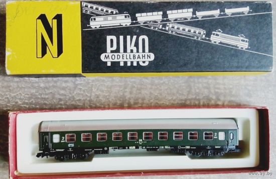 Пассажирский вагон 4-х осный, Piko N 1:160 #14145-192