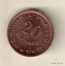 Мозамбик 20 сентаво 1974