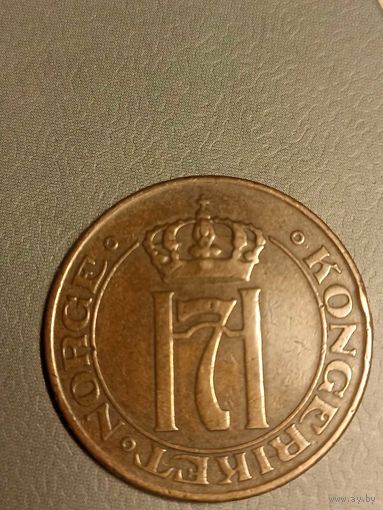 Норвегия 5 эре, 1916