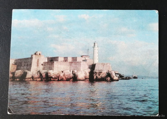 Крепость Эль Морро. Гавана. Куба. Виды городов. Пейзажи. Чистая #0218-V2P109