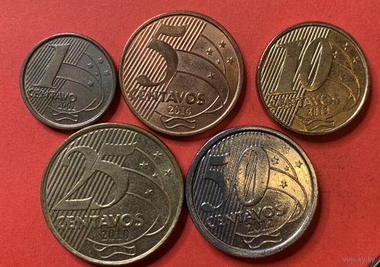 Бразилия 5 монет