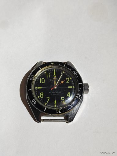 Часы Восток амфибия ."Восьмигранка"-нержавеющая сталь.