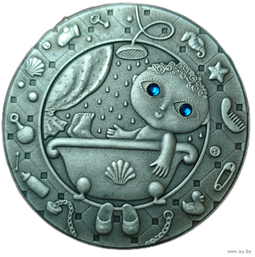 20 рублей 2009 года. Водолей. UNC