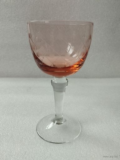 Бокал хрустальный Персик, объем 150 мл. Германия