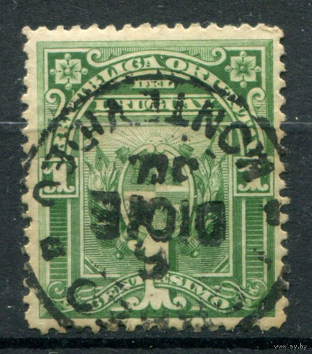 Уругвай - 1889/90г. - 1 с - 1 марка - гашёная. Без МЦ!