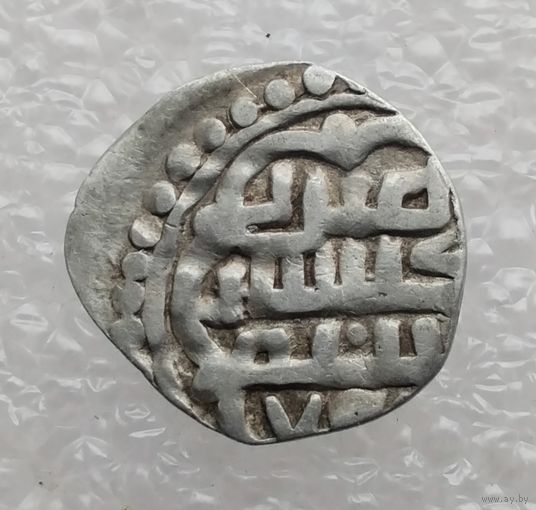 Дирхем (Данг). Золотая Орда XIII-XV вв. Джанибек 741-758 гг. х. Чекан г. Гюлистан. Серебро. (6)