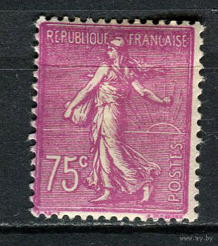 Франция - 1924/1926 - Жница 75С - [Mi.165] - 1 марка. MH.  (Лот 48DL)