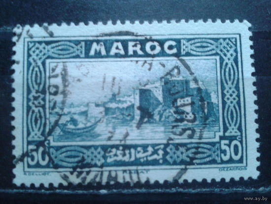 Марокко, 1933. Касба Удайас, Рабат, лодка