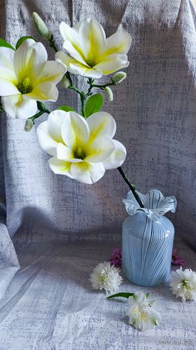 Коллекционная ваза.Анатолий Федорков.Неманская нить.Высота 18 см.